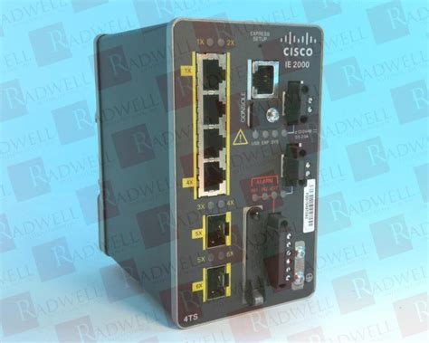 Cisco Ie 2000 4ts L Industrial Ethernet 2000 Series Switch