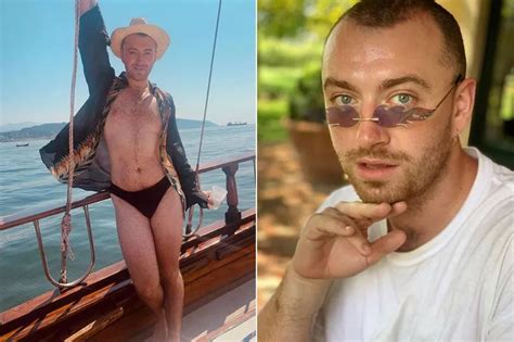 Sam Smith Posts Raunchy Holiday Snap In Unbelievably Tight Trunks