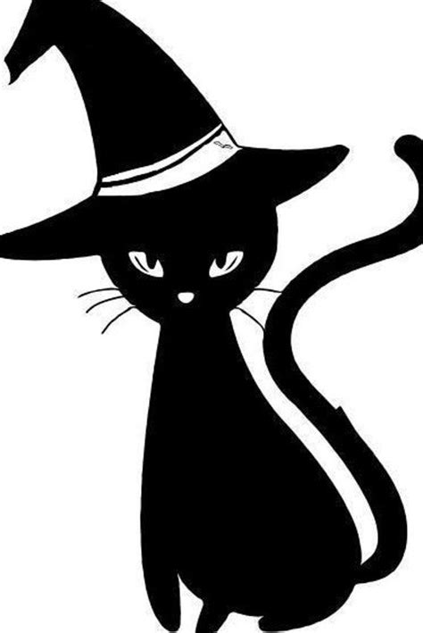 Witch Cat Svg - Etsy Canada | Witch cat, Black cat tattoos, Halloween cat