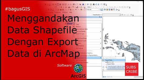 ArcGIS Menggandakan Data Shapefile Dengan Export SHP Di ArcMap YouTube