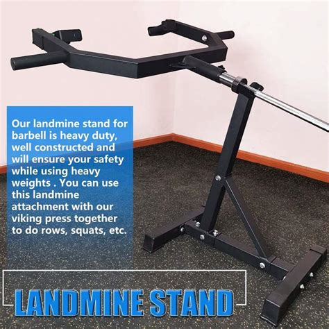 Heavy Duty Fitness Stand For LAT Pulldown Attachments LAT