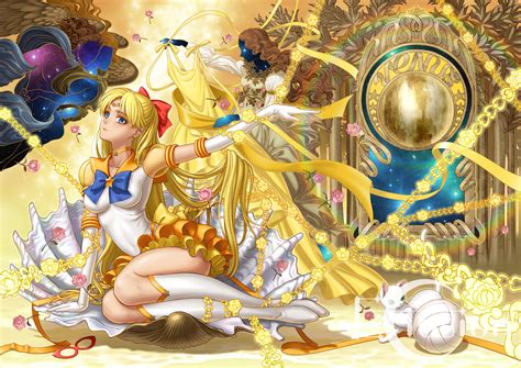 Artemis And Sailor Venus Hd Anime Wallpaper By Eclosion