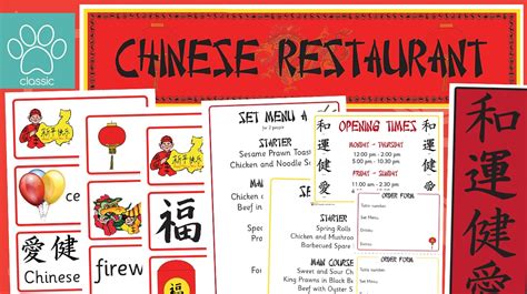 Teacher S Pet Chinese Restaurant Role Play Pack