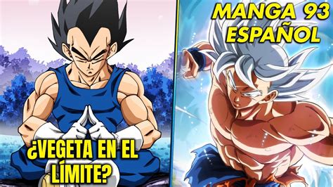 VEGETA SUPERÓ A GOKU Dragon Ball Super MANGA 93 ESPAÑOL COMPLETO