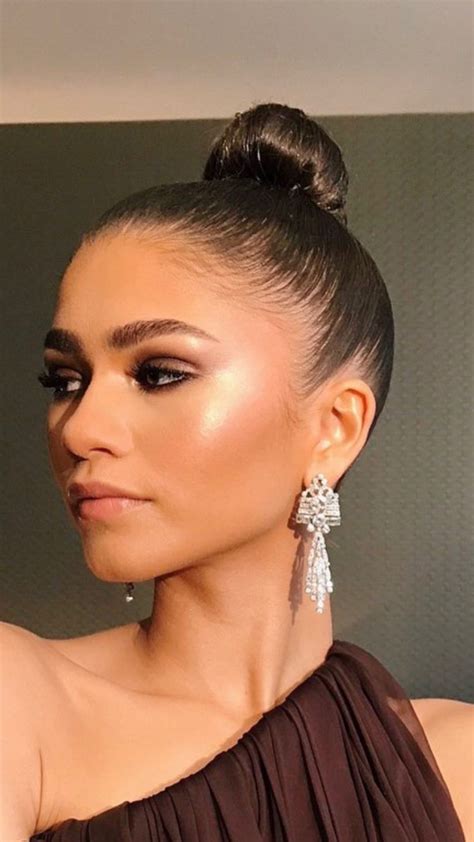 Oscars 2018 Zendaya Make Up Zendaya Mode Estilo Zendaya Zendaya