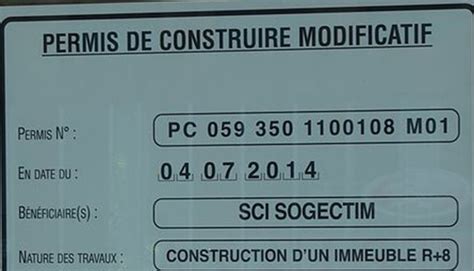 Demande De Permis Construire Modificatif Pour Une Maison Individuelle