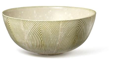 Axel Salto A Large Circular Stoneware Bowl MutualArt