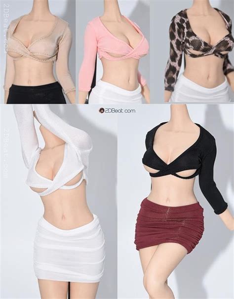 1 6 Scale Long Sleeve Top Clothes Fit 12 Female Action Figure