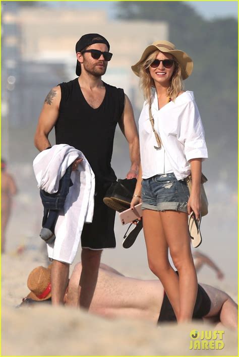 Photo Paul Wesley Candice King Hit The Beach In Rio Photo