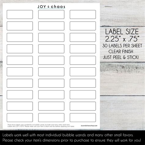 Personalized Wedding Bubble Labels For Reception Send Off Custom Clear