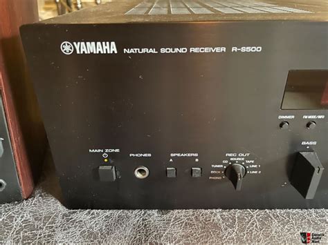 Yamaha R S500 Receiver Photo 4703892 Canuck Audio Mart