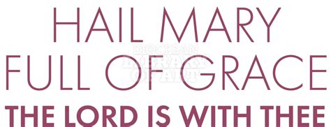 Diocesan Library Of Art Hail Mary Full Of Grace