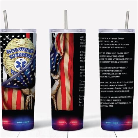 Sublimation Tumbler Ems Prayer Etsy