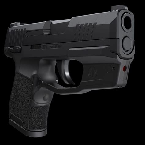 Sig Sauer Lima365 Laser Sight P365 P365xl Compact Red Laser Black Sol36501 Black Wolf Supply