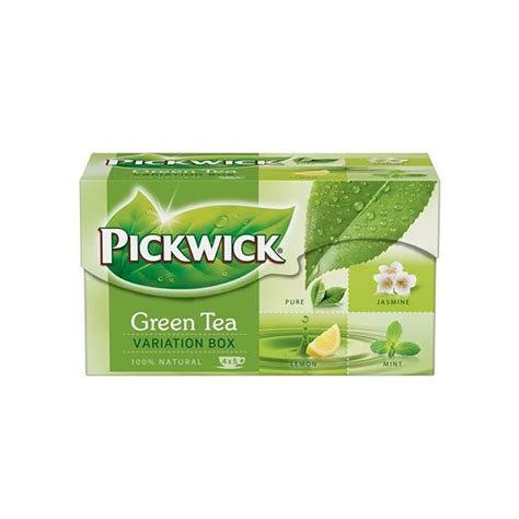 Zöld tea 20x2 g PICKWICK Zöld tea Variációk citrom jázmin earl