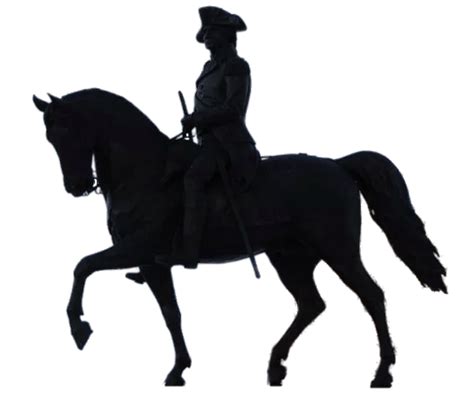 Download War Horse with General Silhouette transparent PNG