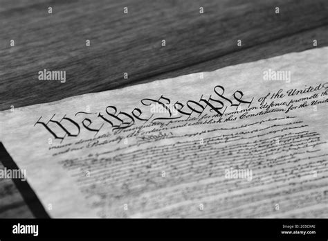 Preamble Constitution Hi Res Stock Photography And Images Alamy