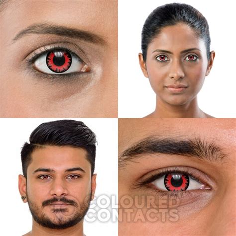 Red Twilight Volturi 30 Day Colored Contact Lenses Halloween Lens