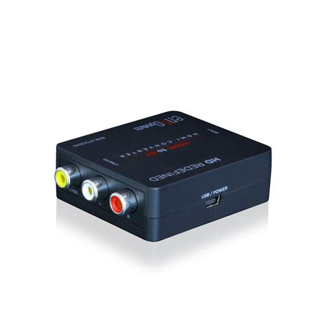 Mini Composite Rca Cvbs Av To Hdmi Converter Input Av Output Hdmi