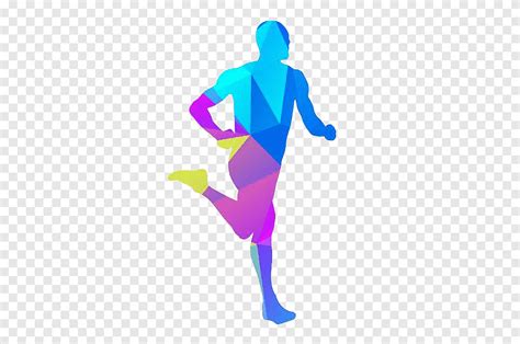 Colored people running, cartoon hand drawing, run png | PNGEgg