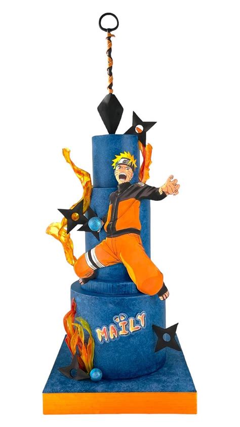 Naruto Cake Decorated Cake By Cindy Sauvage Cakesdecor