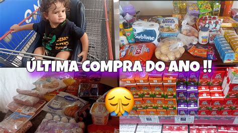 ÚLTIMA COMPRA DO ANO COMPRAS DO MÊS DE DEZEMBRO COMPRAMOS BASTANTE