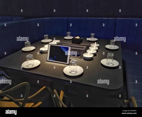 Interior View Of The First AI Operated Restaurant Of Chinese Hotpot