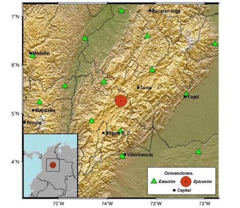 Nuevo Sismo En Colombia Está Vez En Cundinamarca Cvnoticiastv