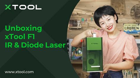 Unboxing Xtool F Ir Diode Laser Engraver The Fastest Portable Dual