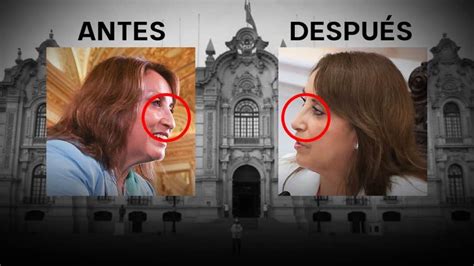 El antes y después de Dina Boluarte VIDEO