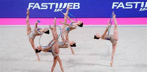 Ginnastica Ritmica Le Farfalle Azzurre Vincono Due Ori In Coppa Del