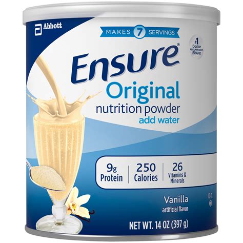 Ensure Nutrition Powder Vanilla 14 Oz