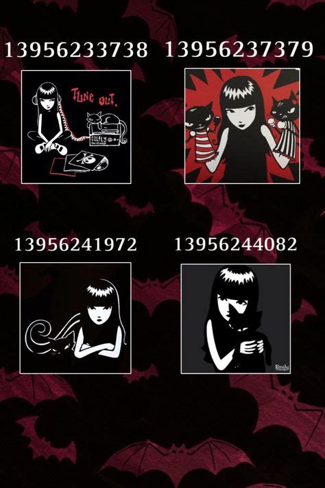 Emo Decals Codes