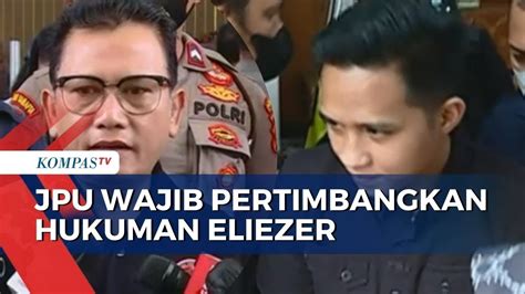 Pembacaan Tuntutan Eliezer Minggu Depan Begini Kata LPSK YouTube