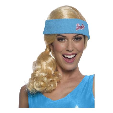 Exercise Barbie Womens Costume Blue