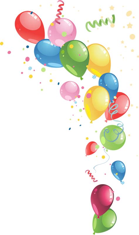 Imágenes De Globos Png Para Descargar Mega Idea Happy Birthday