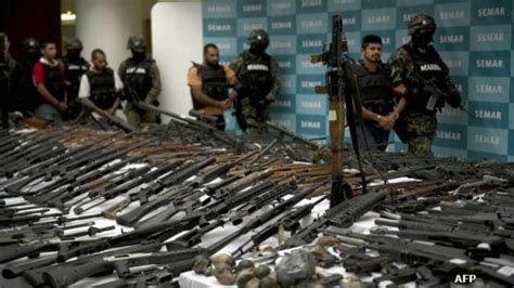 De D Nde Salen Las Armas Pesadas Del Narco En M Xico Bbc News Mundo