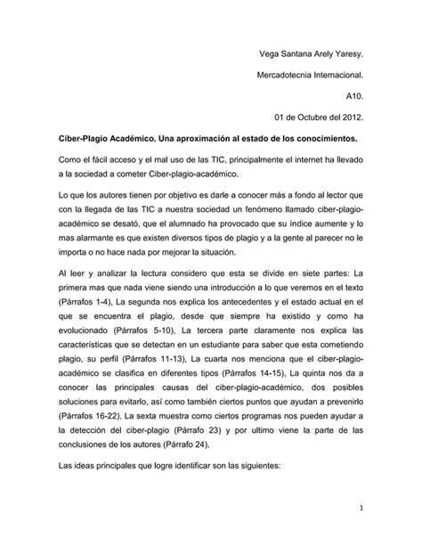 Rese A Plagio Academico Pdf