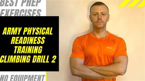 Army Physical Readiness Training Climbing Drill Workout Video Youtube