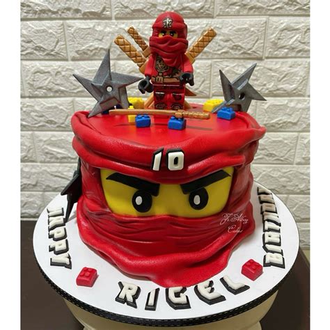 Lego Ninjago Cake Lego Ninjago Birthday Man Birthday Birthday Cake