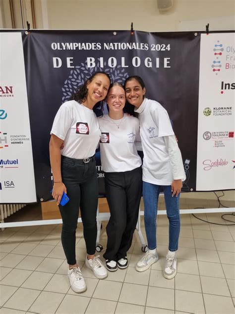 Les Olympiades nationales de Biologie 2024 Lycée Polyvalent Stella