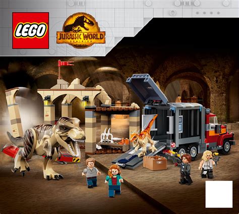 Mode demploi Lego set 76948 Jurassic World L évasion du T rex et de l