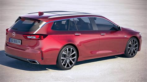 Opel Insignia Gsi Sport Tourer D Model By Squir