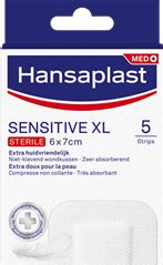 Hansaplast Sensitive Xxl X Cm Strips