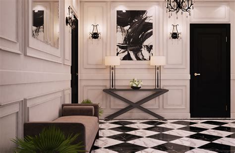 Black And White Hall On Behance