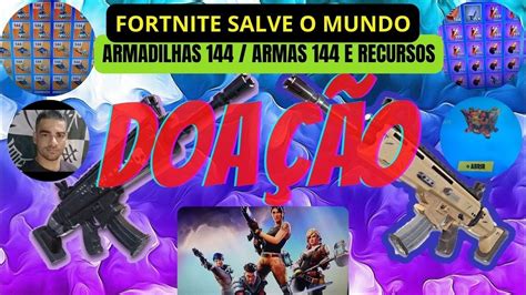 Fortnite Salve O Mundo Doa Ao De Itens Na Box So Add E Entra Vem