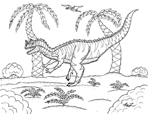 Amazing Ceratosaurus Coloring Pages Pdf To Print