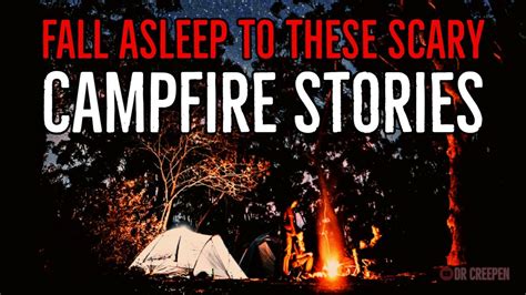 Fall Asleep To These Scary Campfire Stories SOOTHING CAMPFIRE