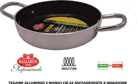 Tegame Alluminio Manici Cm Antiaderente X Induzione Big House Shop