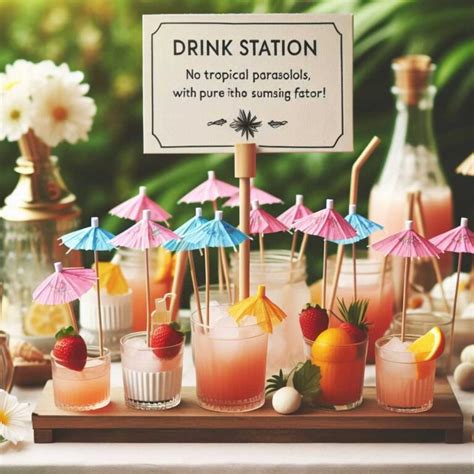 25 Cool Drink Stations For Outdoor Parties Homedecorfull